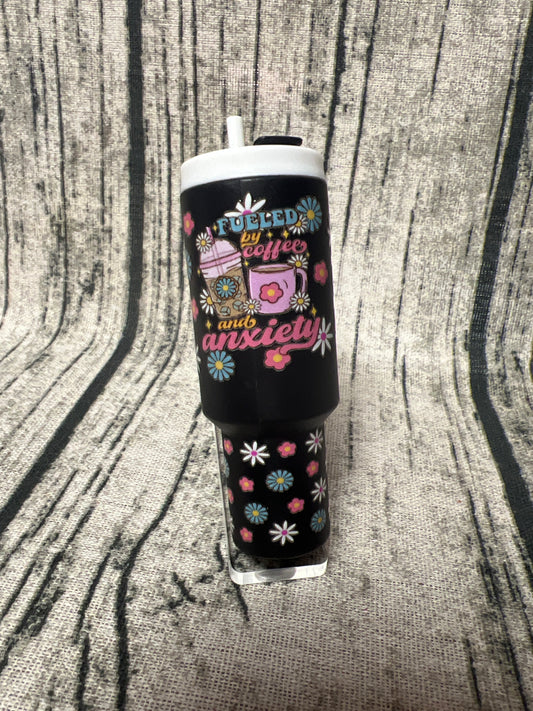 Fueled by Mini Tumbler Keychain