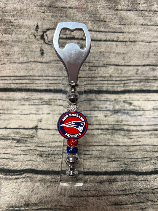 Patriots Bottle Opener (blingy)
