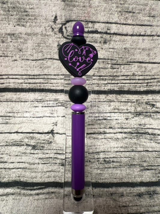 Love hair Stylus Pen