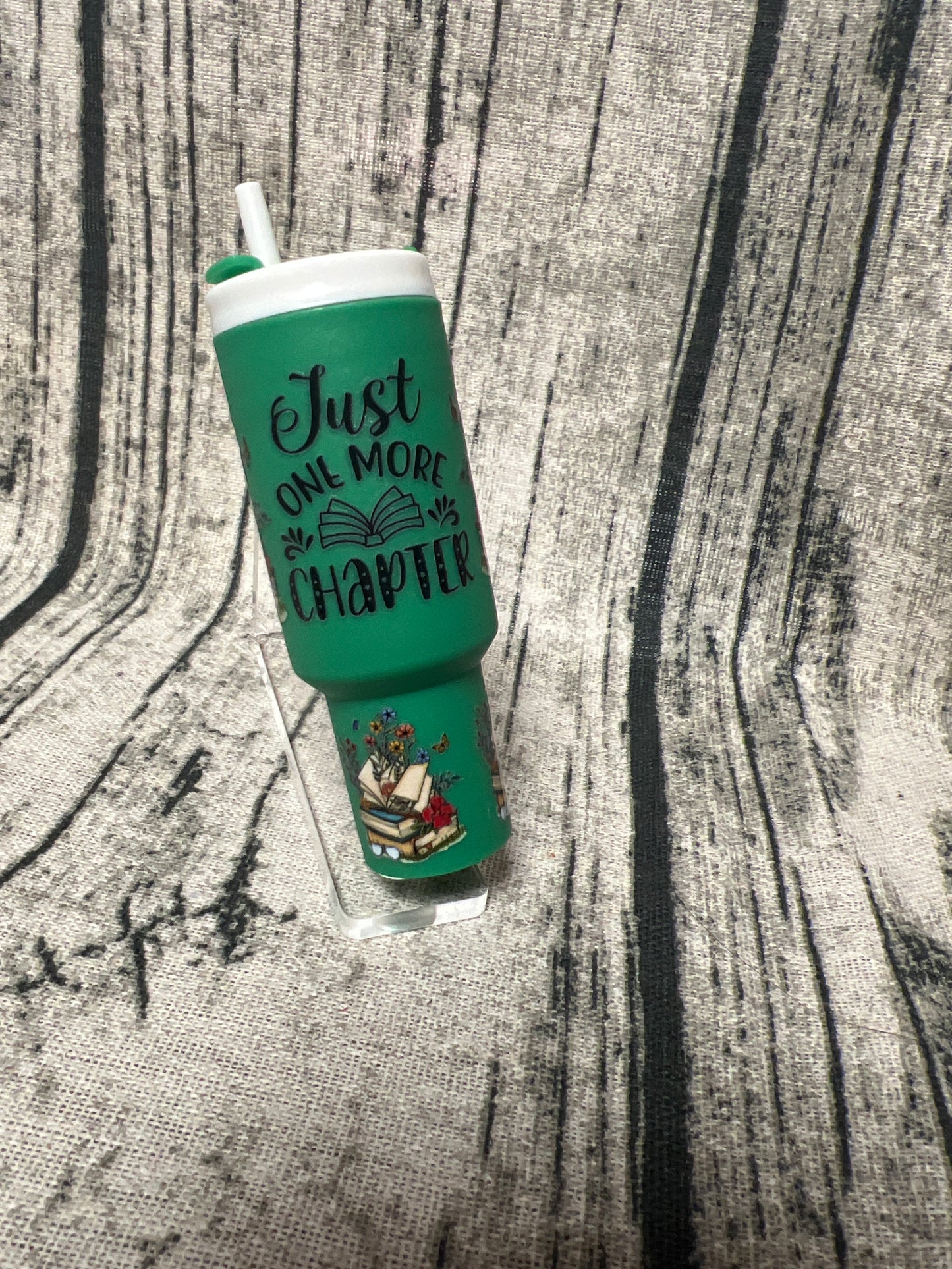 Book Mini Tumbler Keychain