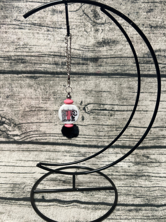 Crazy cup lady Dangle