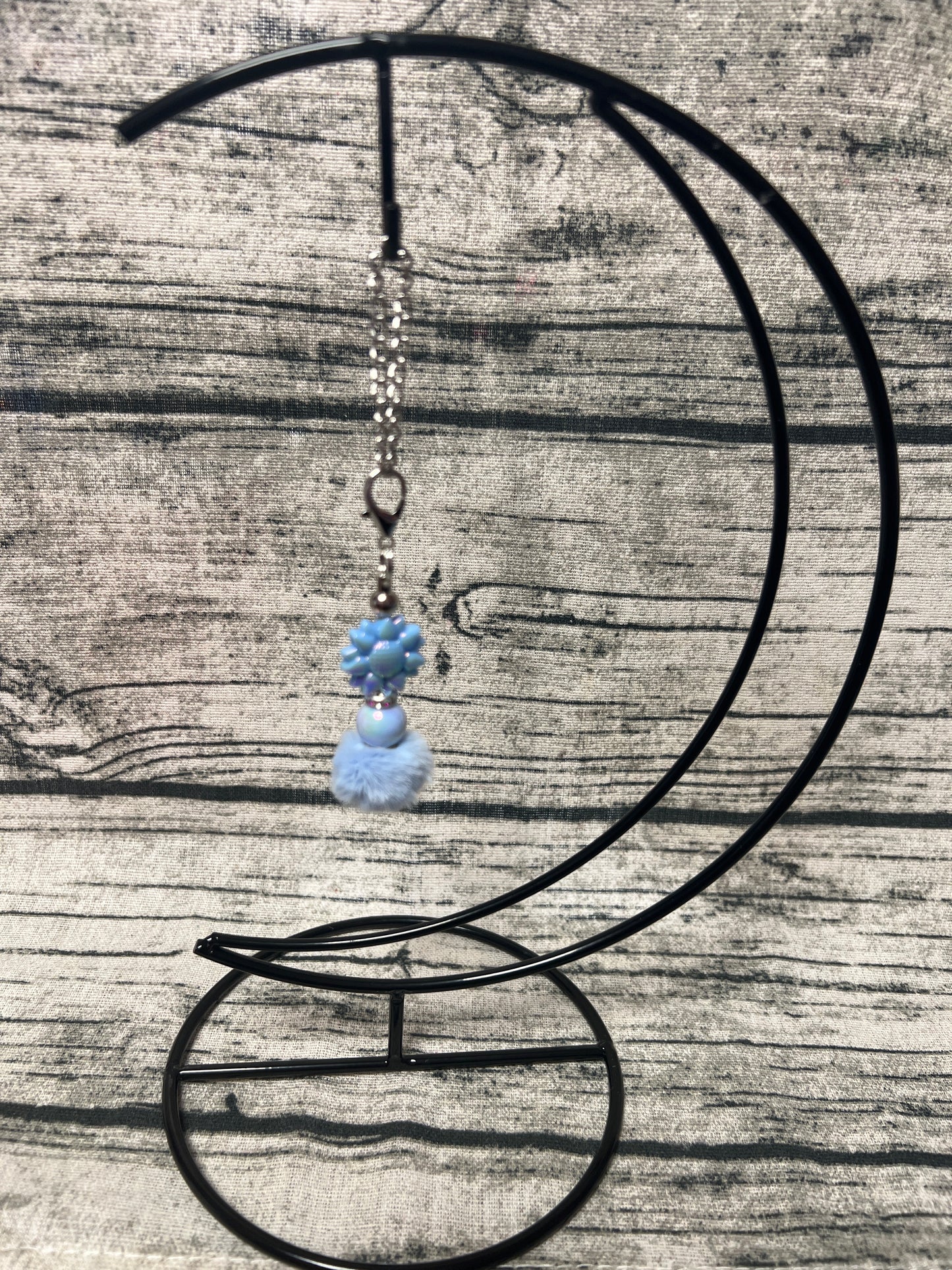 Blue Flower Dangle