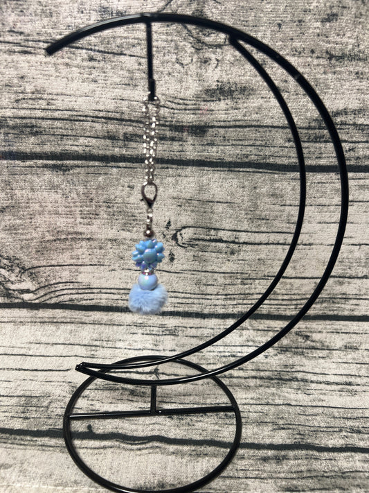 Blue Flower Dangle