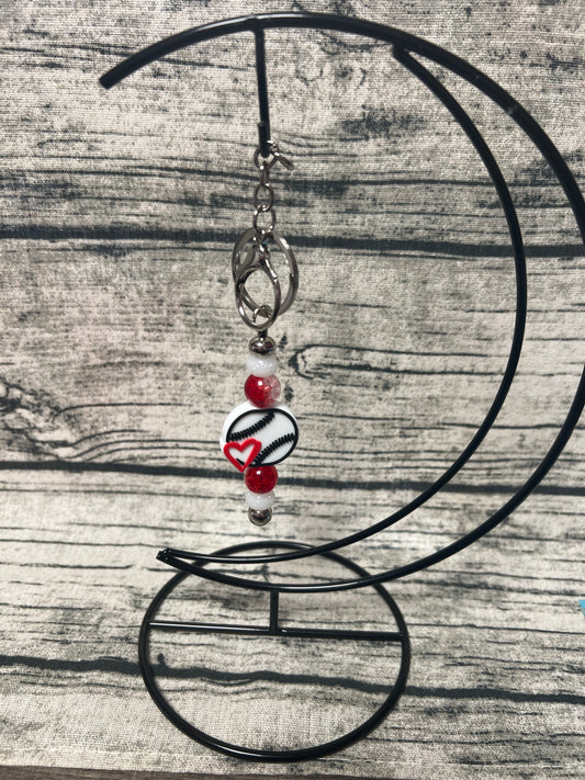 Baseball Keychain