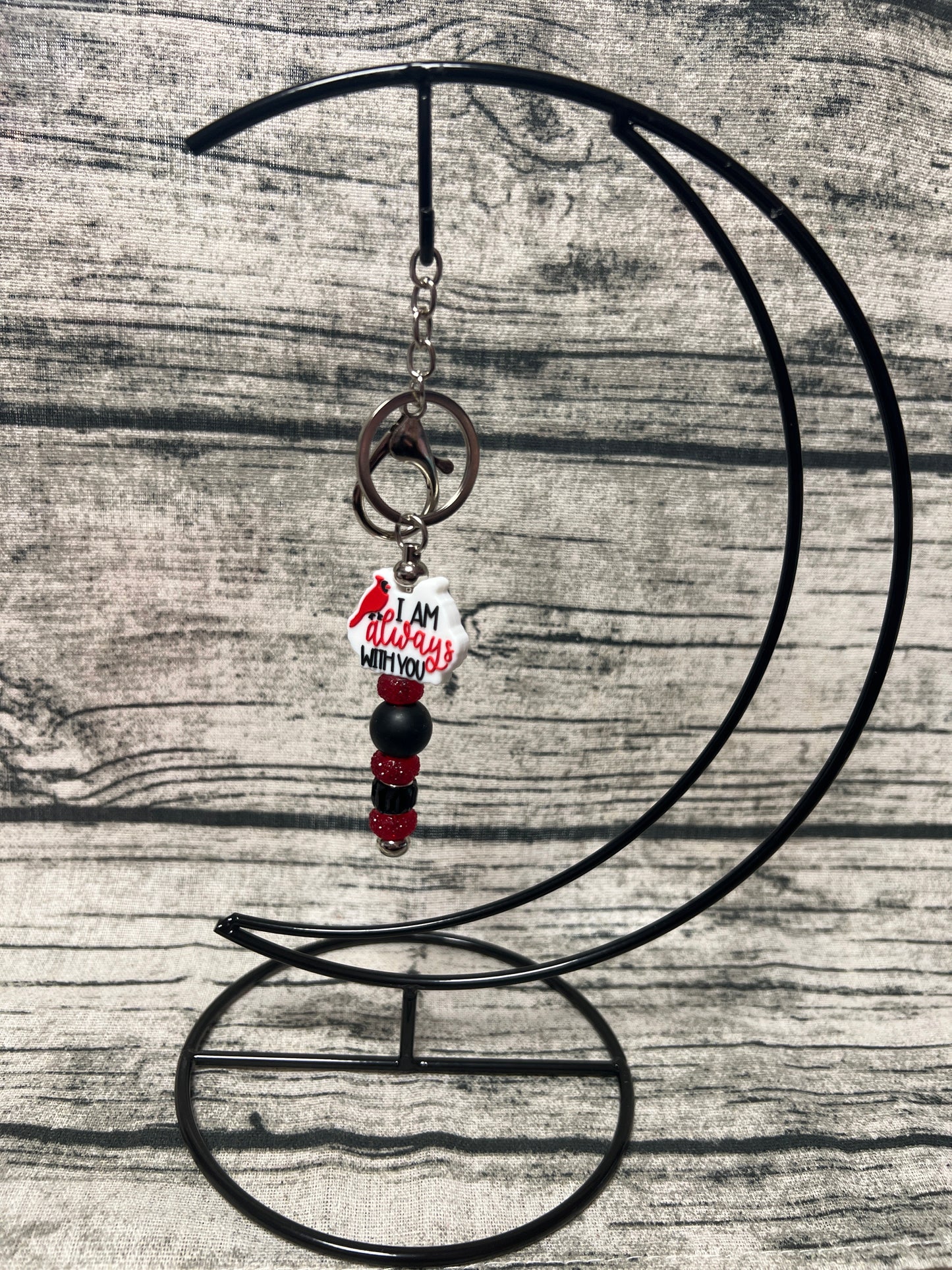 Cardinal Keychain #2