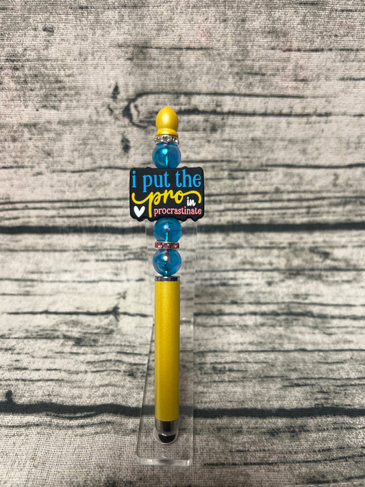 Procrastinate Stylus Pen