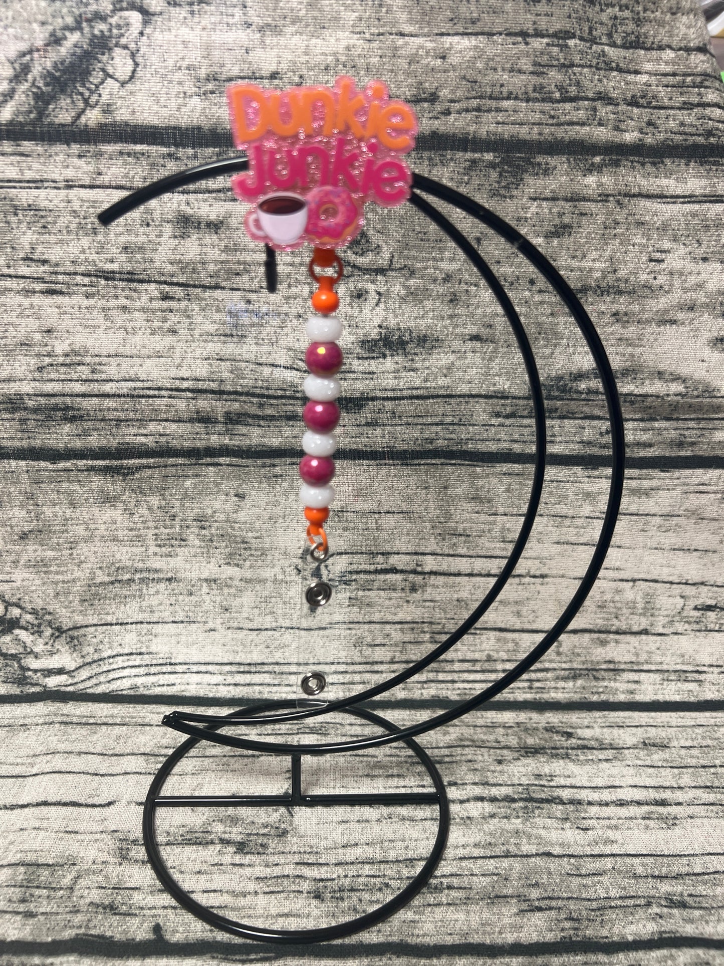 Dunkie Flat Back Badge Reel