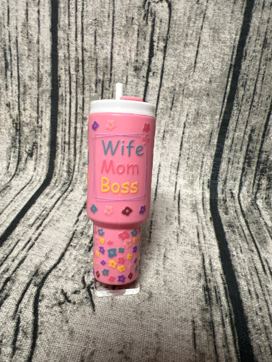 Wife Mini Tumbler Keychain