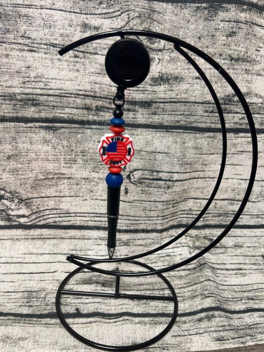 Fire Dept Pen on Reel