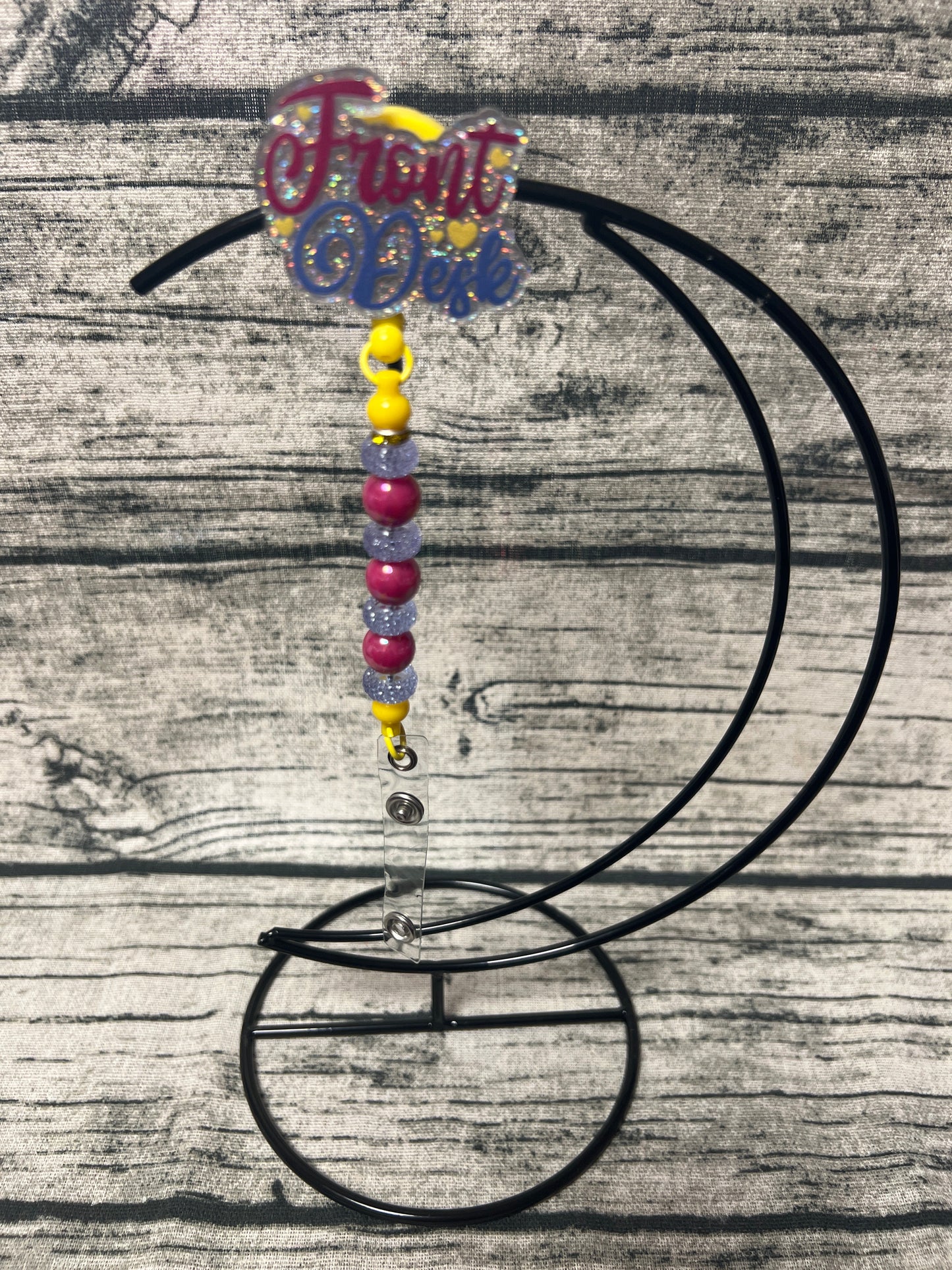 Front Desk Flat Back Reel