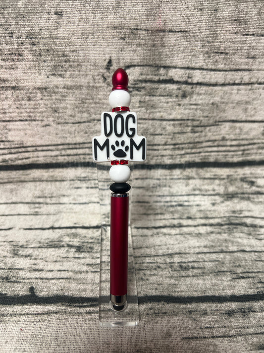 Dog Mom Stylus Pen (red)