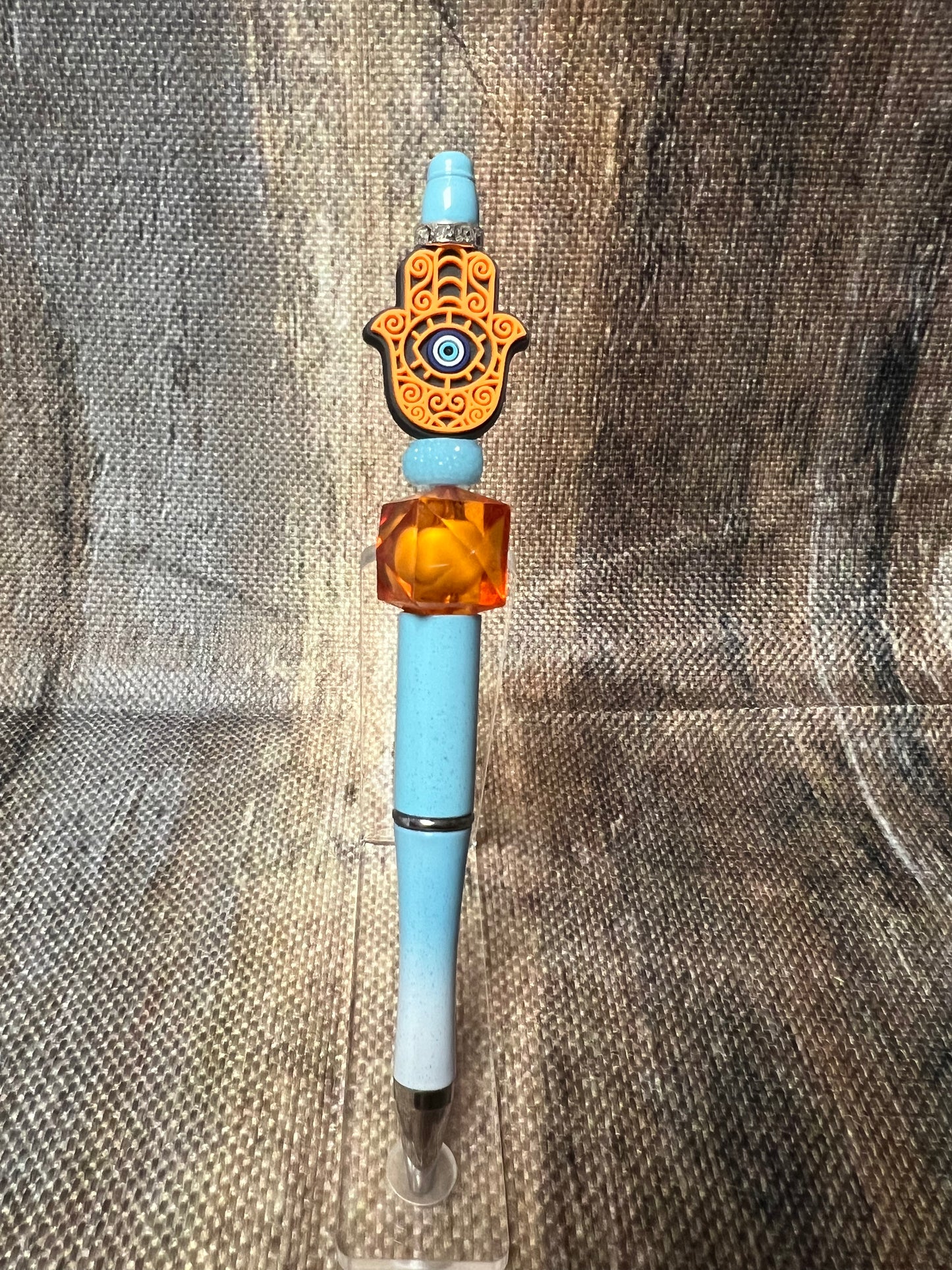 Evil Eye Blue Pen