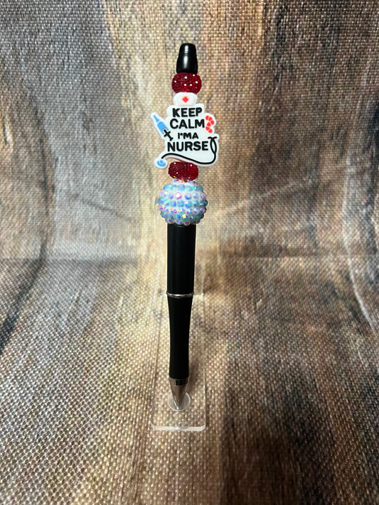 Keep Calm Nurse Pen