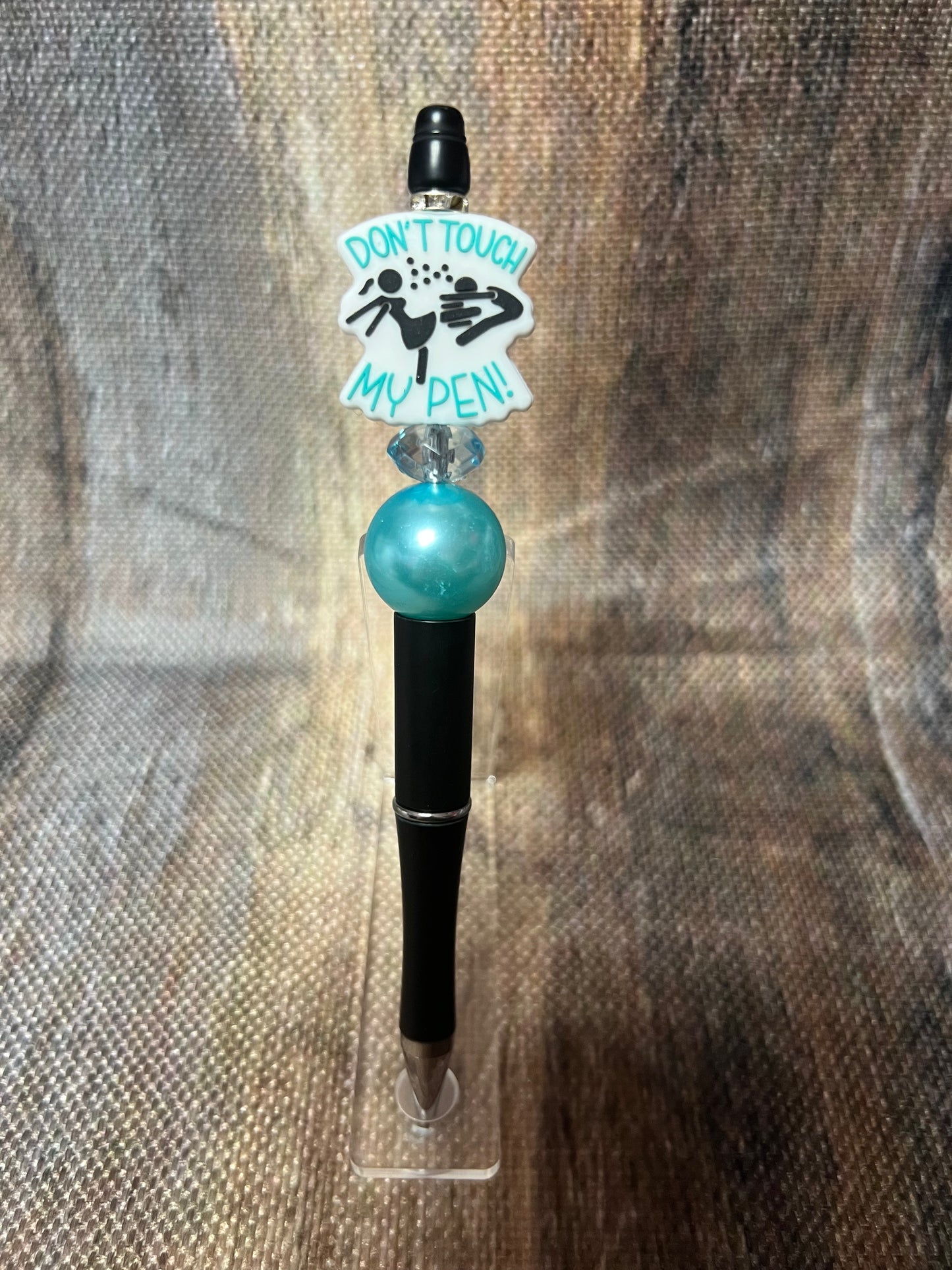 Don’t Touch Teal Pen