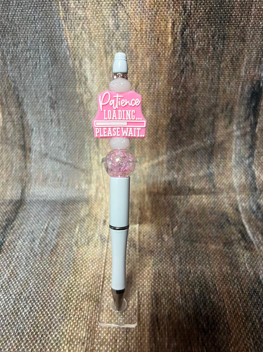 Patience Loading Pink Pen