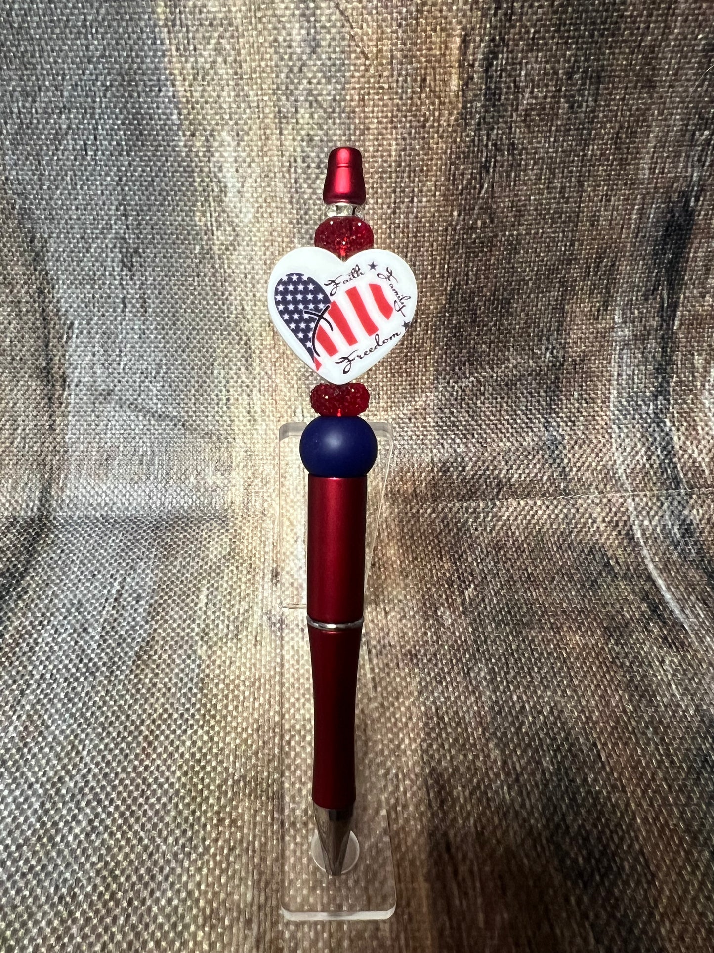 Faith Family Freedom red Pen