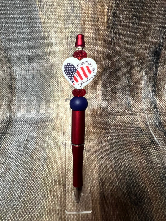 Faith Family Freedom red Pen