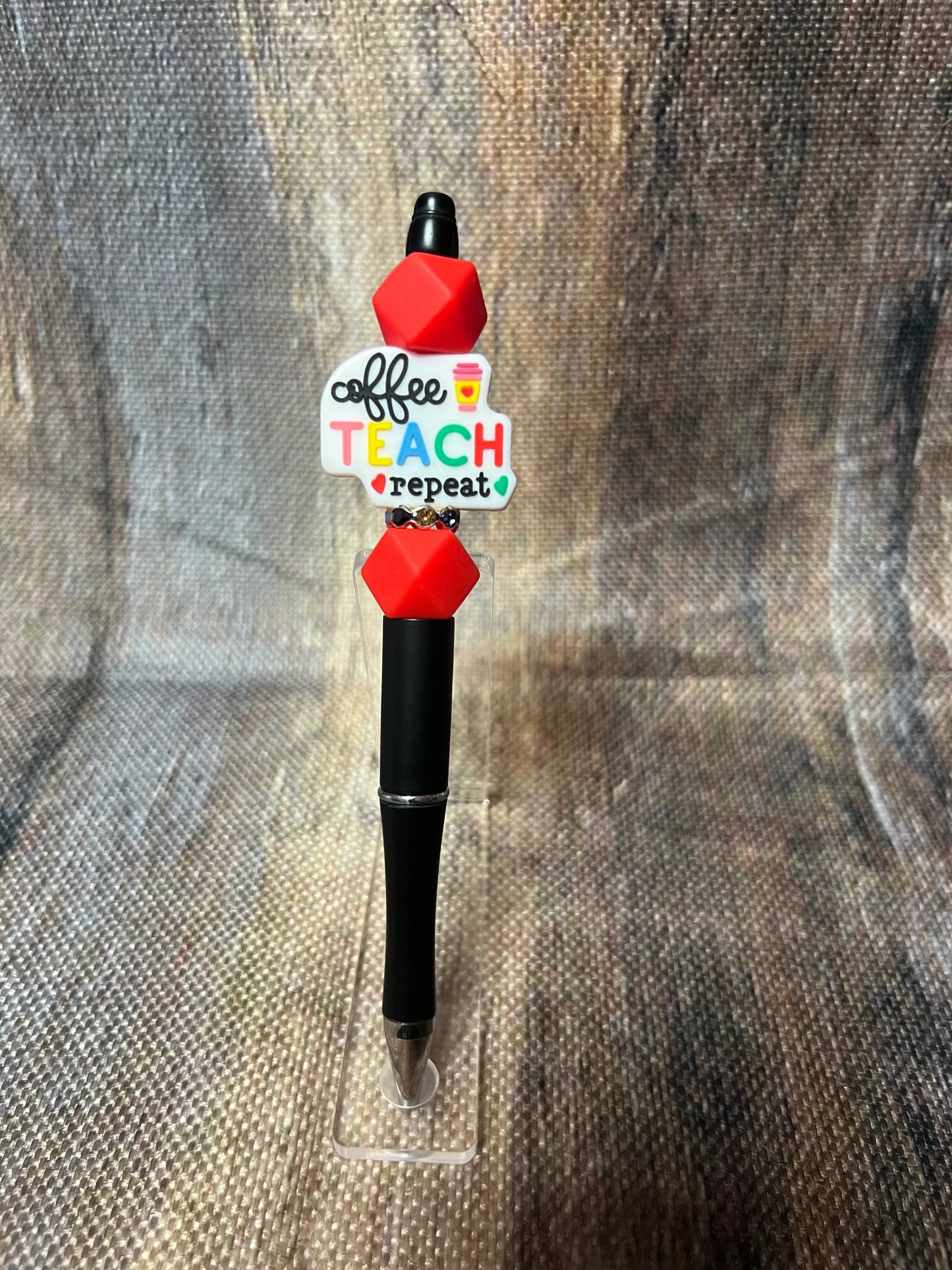 Coffee Teach Repeat Pen