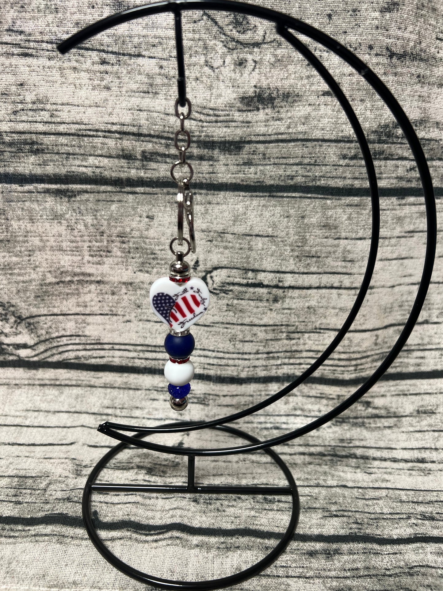 Faith Family Friends Keychain