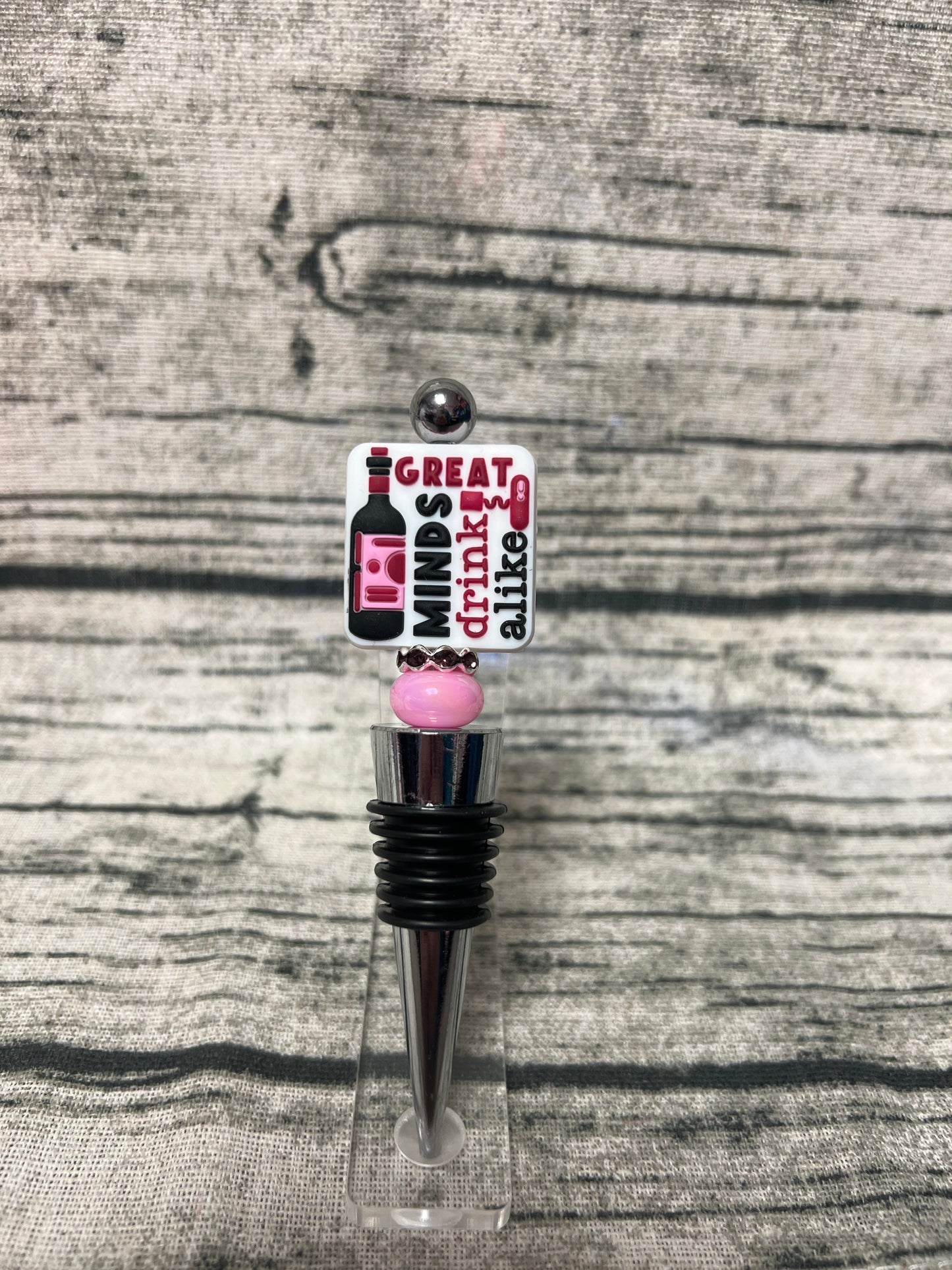 Great minds Bottle Stopper