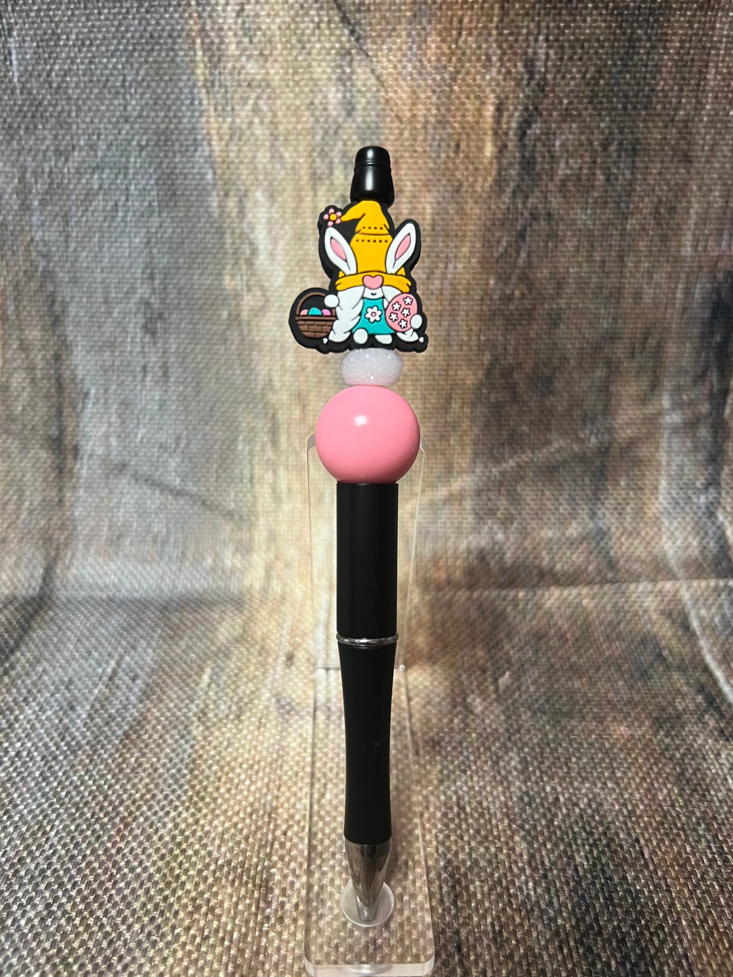 Orange Bunny Gnome Pen