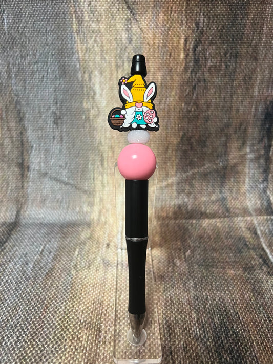 Orange Bunny Gnome Pen