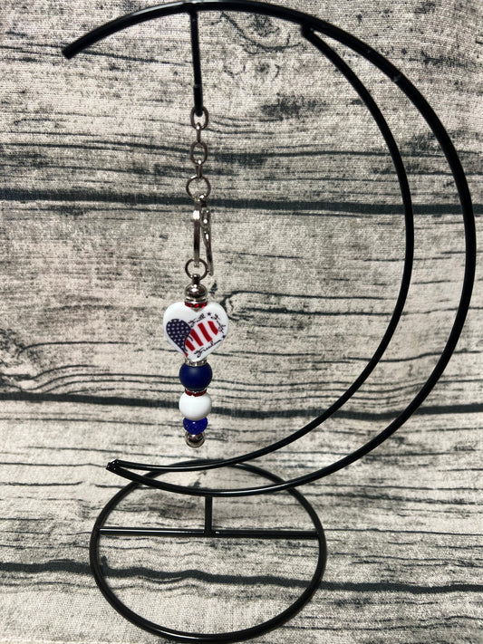 Faith Family Friends Keychain