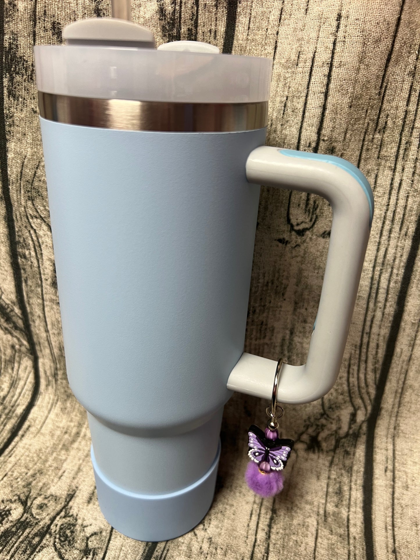 Purple Butterfly Dangle